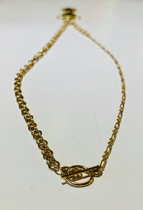 Temple Pendant with Gold Fill Chain