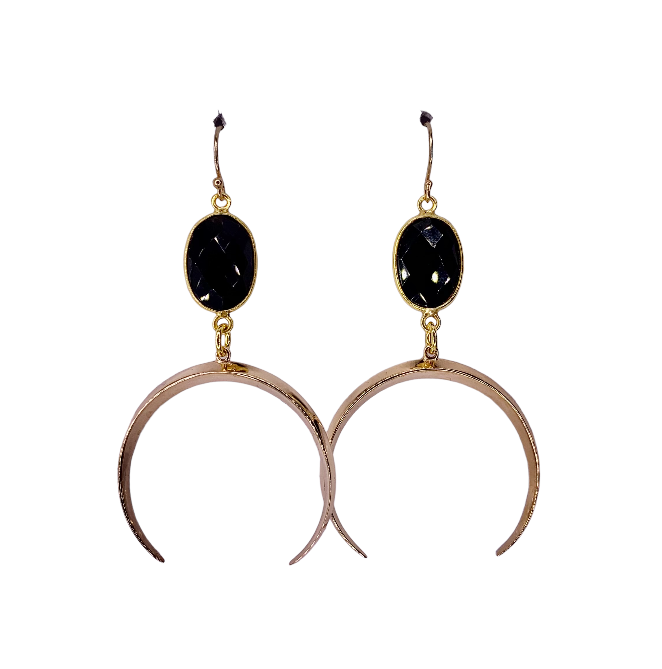 Crescent moon earrings